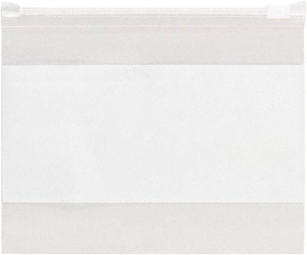 Value Collection - 4 x 6", 3 mil Slide-Seal Reclosable White Block Polybags - Clear - A1 Tooling