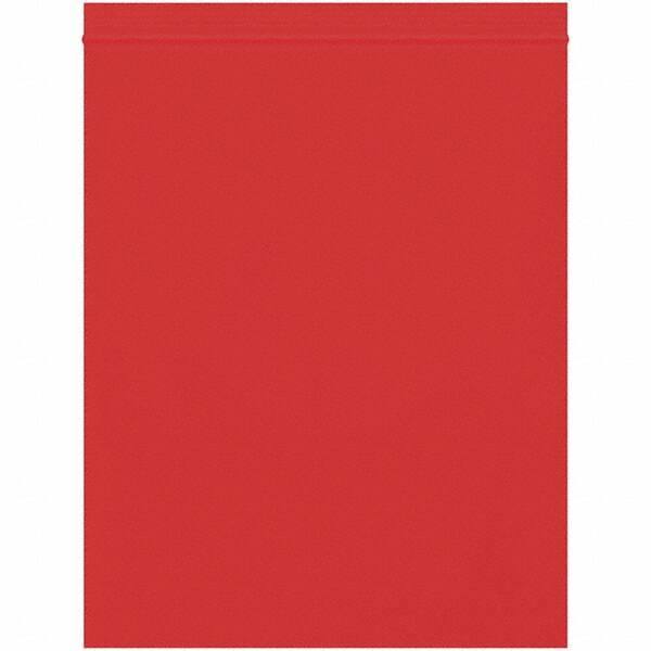 Value Collection - 8 x 10", 2 mil Reclosable Polybags - Red - A1 Tooling