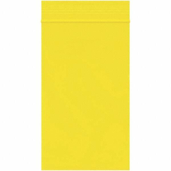 Value Collection - 3 x 5", 2 mil Reclosable Polybags - Yellow - A1 Tooling