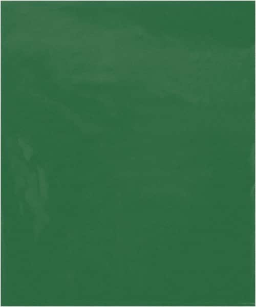 Value Collection - 15 x 18", 2 mil Flat Polybags - Green - A1 Tooling