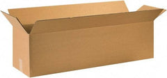 Made in USA - 12" Wide x 44" Long x 12" High Rectangle Corrugated Shipping Box - 1 Wall, Kraft (Color), 65 Lb Capacity - A1 Tooling