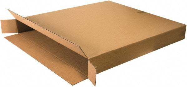 Made in USA - 8" Wide x 40" Long x 50" High Rectangle Corrugated Shipping Box - 1 Wall, Kraft (Color), 95 Lb Capacity - A1 Tooling