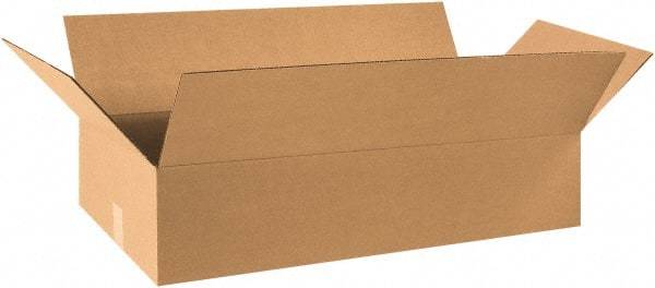 Made in USA - 16" Wide x 31" Long x 9" High Rectangle Corrugated Shipping Box - 1 Wall, Kraft (Color), 65 Lb Capacity - A1 Tooling