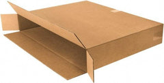 Made in USA - 8" Wide x 64" Long x 40" High Rectangle Moving Boxes - 1 Wall, Kraft (Color), 140 Lb Capacity - A1 Tooling