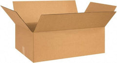 Made in USA - 15" Wide x 26" Long x 7" High Rectangle Corrugated Shipping Box - 1 Wall, Kraft (Color), 65 Lb Capacity - A1 Tooling