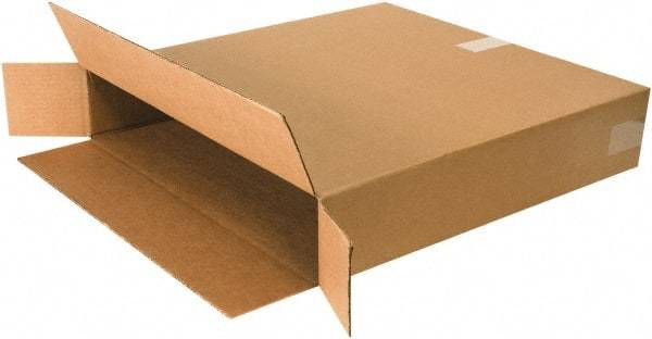 Made in USA - 5" Wide x 24" Long x 24" High Rectangle Corrugated Shipping Box - 1 Wall, Kraft (Color), 65 Lb Capacity - A1 Tooling