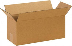 Made in USA - 6" Wide x 14" Long x 6" High Rectangle Corrugated Shipping Box - 1 Wall, Kraft (Color), 65 Lb Capacity - A1 Tooling