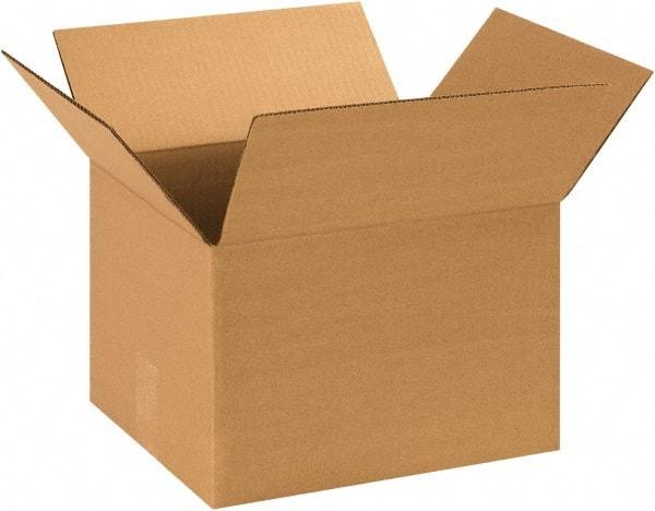 Made in USA - 11" Wide x 13" Long x 9" High Rectangle Corrugated Shipping Box - 1 Wall, Kraft (Color), 65 Lb Capacity - A1 Tooling