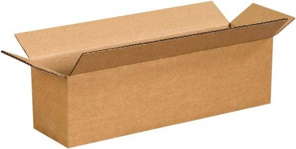 Made in USA - 13" Wide x 13" Long x 3" High Rectangle Corrugated Shipping Box - 1 Wall, Kraft (Color), 65 Lb Capacity - A1 Tooling