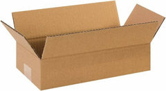 Made in USA - 6" Wide x 12" Long x 3" High Rectangle Corrugated Shipping Box - 1 Wall, Kraft (Color), 65 Lb Capacity - A1 Tooling