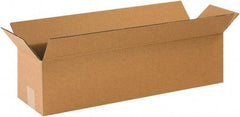 Made in USA - 3" Wide x 12" Long x 3" High Rectangle Corrugated Shipping Box - 1 Wall, Kraft (Color), 65 Lb Capacity - A1 Tooling