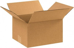 Made in USA - 9" Wide x 10" Long x 6" High Rectangle Corrugated Shipping Box - 1 Wall, Kraft (Color), 65 Lb Capacity - A1 Tooling