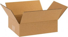 Made in USA - 8" Wide x 10" Long x 3" High Rectangle Corrugated Shipping Box - 1 Wall, Kraft (Color), 65 Lb Capacity - A1 Tooling