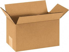 Made in USA - 5" Wide x 9" Long x 5" High Rectangle Corrugated Shipping Box - 1 Wall, Kraft (Color), 65 Lb Capacity - A1 Tooling