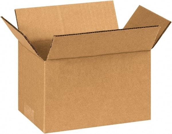 Made in USA - 5" Wide x 8" Long x 4" High Rectangle Corrugated Shipping Box - 1 Wall, Kraft (Color), 65 Lb Capacity - A1 Tooling