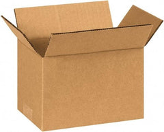 Made in USA - 5" Wide x 8" Long x 5" High Rectangle Corrugated Shipping Box - 1 Wall, Kraft (Color), 65 Lb Capacity - A1 Tooling