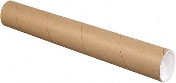 Made in USA - 3" Diam x 25" Long Round Kraft Mailing Tubes - 1 Wall, Kraft (Color) - A1 Tooling