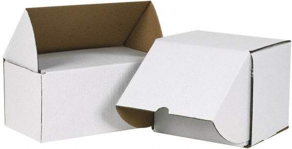 Made in USA - 6-5/8" Wide x 7-1/8" Long x 6-1/2" High Rectangle Crush Proof Mailers - 1 Wall, White - A1 Tooling