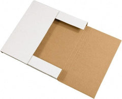 Made in USA - 24" Wide x 24" Long x 2" High Rectangle Crush Proof Mailers - 1 Wall, White - A1 Tooling