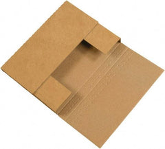 Made in USA - 9" Wide x 12" Long x 3" High Rectangle Crush Proof Mailers - 1 Wall, Kraft (Color) - A1 Tooling