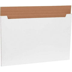 Made in USA - 24" Wide x 36" Long x 1" High Rectangle Crush Proof Mailers - 1 Wall, White - A1 Tooling