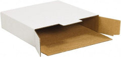 Made in USA - 9" Wide x 12-1/8" Long x 2-1/2" High Rectangle Crush Proof Mailers - 1 Wall, White - A1 Tooling