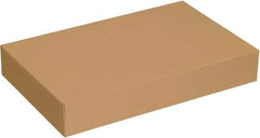 Made in USA - 14" Wide x 24" Long x 4" High Rectangle Chipboard Box - 1 Wall, Kraft (Color) - A1 Tooling