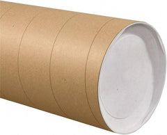 Made in USA - 8" Diam x 48" Long Round Jumbo Mailing Tubes - 1 Wall, Kraft (Color) - A1 Tooling