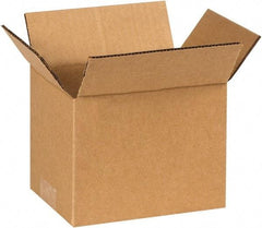 Made in USA - 5" Wide x 7" Long x 5" High Rectangle Corrugated Shipping Box - 1 Wall, Kraft (Color), 65 Lb Capacity - A1 Tooling