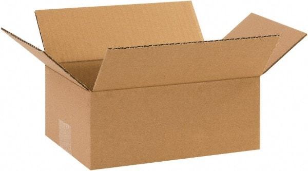 Made in USA - 7" Wide x 10" Long x 4" High Rectangle Corrugated Shipping Box - 1 Wall, Kraft (Color), 65 Lb Capacity - A1 Tooling