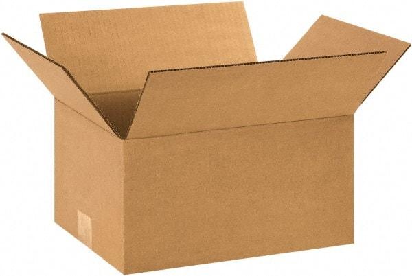 Made in USA - 9" Wide x 11" Long x 6" High Rectangle Corrugated Shipping Box - 1 Wall, Kraft (Color), 65 Lb Capacity - A1 Tooling