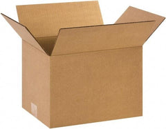 Made in USA - 9" Wide x 12" Long x 8" High Rectangle Corrugated Shipping Box - 1 Wall, Kraft (Color), 65 Lb Capacity - A1 Tooling