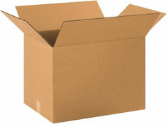 Made in USA - 13" Wide x 19" Long x 13" High Rectangle Corrugated Shipping Box - 1 Wall, Kraft (Color), 65 Lb Capacity - A1 Tooling