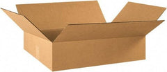 Made in USA - 15-5/8" Wide x 21-3/8" Long x 6-3/8" High Rectangle Corrugated Shipping Box - 1 Wall, Kraft (Color), 65 Lb Capacity - A1 Tooling