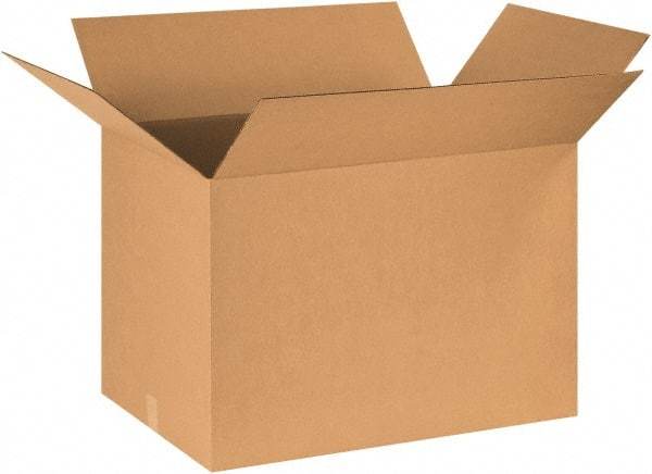 Made in USA - 20" Wide x 30" Long x 20" High Rectangle Corrugated Shipping Box - 1 Wall, Kraft (Color), 65 Lb Capacity - A1 Tooling