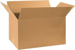 Made in USA - 17" Wide x 30" Long x 17" High Rectangle Heavy Duty Corrugated Box - 2 Walls, Kraft (Color), 120 Lb Capacity - A1 Tooling