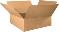 Made in USA - 30" Wide x 30" Long x 12" High Rectangle Heavy Duty Corrugated Box - 2 Walls, Kraft (Color), 100 Lb Capacity - A1 Tooling