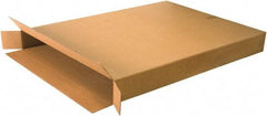 Made in USA - 5" Wide x 36" Long x 48" High Rectangle Corrugated Shipping Box - 1 Wall, Kraft (Color), 95 Lb Capacity - A1 Tooling