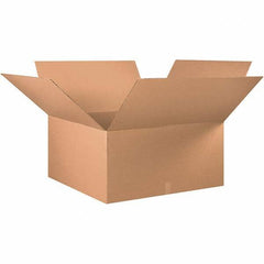 Made in USA - 36" Wide x 36" Long x 18" High Rectangle Corrugated Shipping Box - 1 Wall, Kraft (Color), 65 Lb Capacity - A1 Tooling