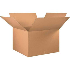 Made in USA - 36" Wide x 36" Long x 24" High Rectangle Corrugated Shipping Box - 1 Wall, Kraft (Color), 65 Lb Capacity - A1 Tooling