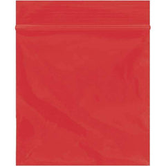 Value Collection - 3 x 3", 2 mil Reclosable Polybags - Red - A1 Tooling