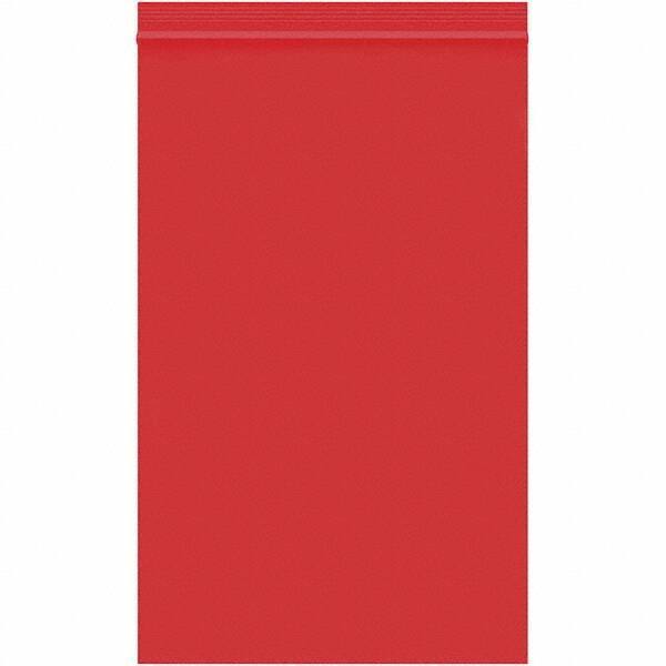 Value Collection - 5 x 8", 2 mil Reclosable Polybags - Red - A1 Tooling