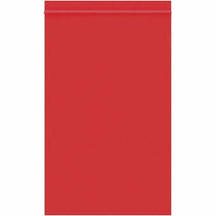 Value Collection - 5 x 8", 2 mil Reclosable Polybags - Red - A1 Tooling