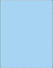 Tape Logic - 11" Long, Pastel Blue Paper Laser Label - For Laser Printers - A1 Tooling