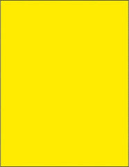 Tape Logic - 11" Long, Fluorescent Yellow Paper Laser Label - For Laser Printers - A1 Tooling