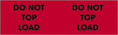 Tape Logic - 10" Long, Fluorescent Red Paper Shipping Label - For Multi-Use - A1 Tooling