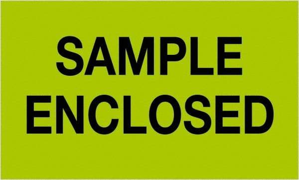 Tape Logic - 5" Long, Fluorescent Green Paper Shipping Label - For Multi-Use - A1 Tooling