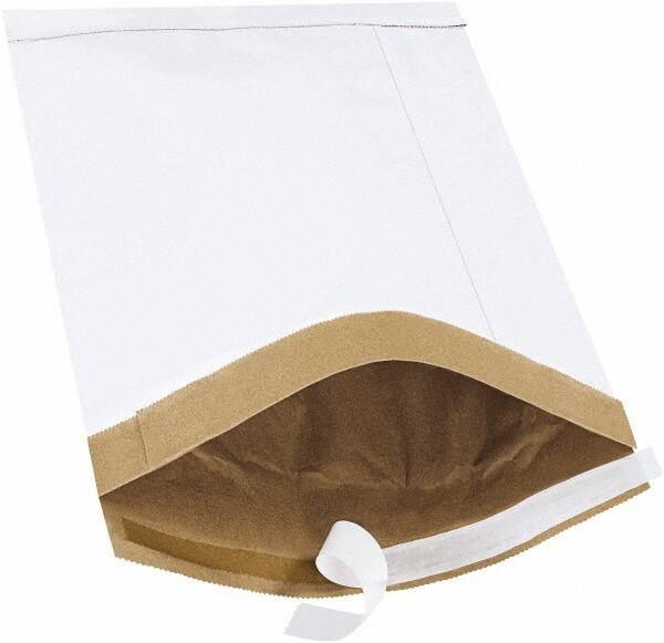 Made in USA - 14-1/2" Long x 9-1/2" Wide Peel-Off Self-Seal Padded Mailer - White - A1 Tooling