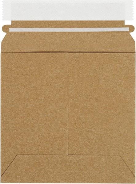 Made in USA - 6" Long x 6" Wide Peel-Off Self-Seal Flat Mailer - Kraft - A1 Tooling