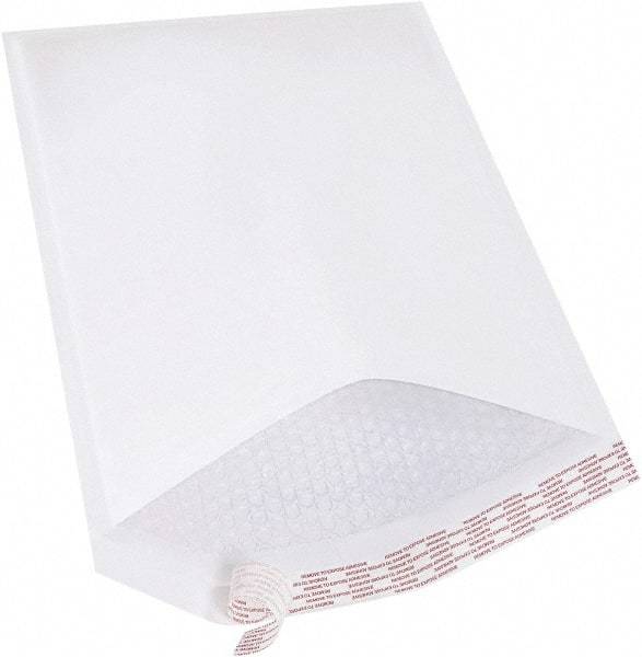 Made in USA - 19" Long x 12-1/2" Wide Peel-Off Self-Seal Bubble Mailer - White - A1 Tooling